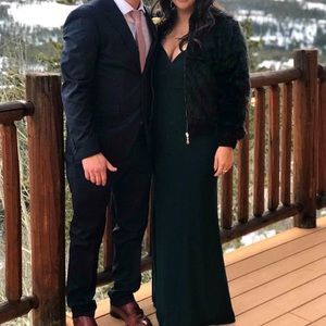 Forest Green Formal Dress